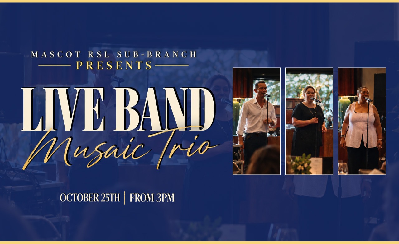 Live Music - Musaic Trio